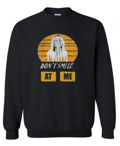 Billie Eilish Don’t Smile At Me Black Sweatshirt AI