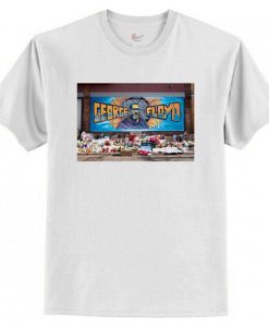 George Floyd Mural Still Can’t Breathe T Shirt AI