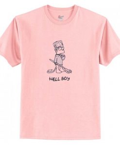 Hellboy Bart Simpson T-Shirt AI