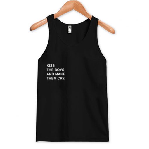 Kiss The Boys and Make Them Cry Tank Top AI