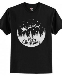 Merry Christmas Snow Ball T Shirt AI