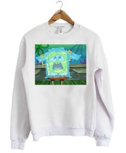 Spongebob Tear Sweatshirt AI