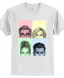 The Schitts Creek Colorful Cast T-Shirt AI