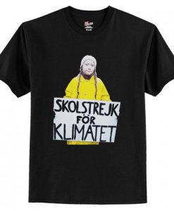 Greta Thunberg Dark Toon Trending T Shirt AI
