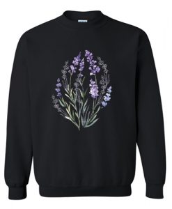 Lavender sweatshirt AI