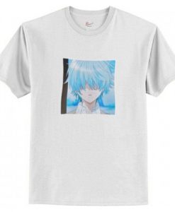 Manga (Anime) Boy Blue T-Shirt AI