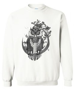 Owl Mandala Sweatshirt AI