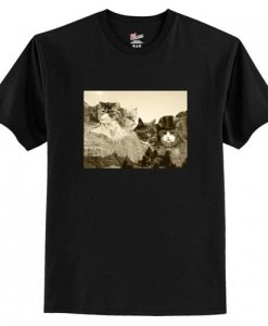 Mount Meowmore T-Shirt AI