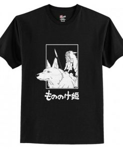 Princess Mononoke Tee Inspired by the anime T-Shirt AI