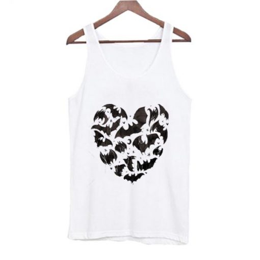 Bat Heart Tank Top AI