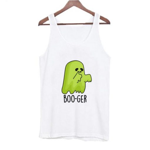 Boo-ger Cute Booger Ghost Tank Top AI