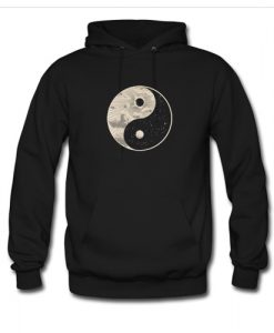 Day & Night Moon Hoodie AI