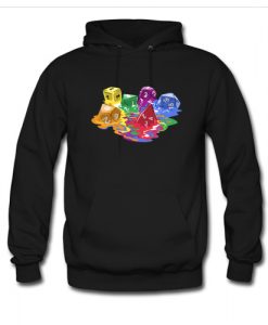 Melting Dice Hoodie AI