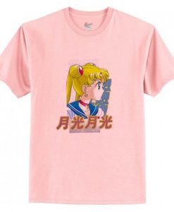 Sailor Moon Kawaii T Shirt AI