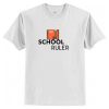 School Ruler T-Shirt AI