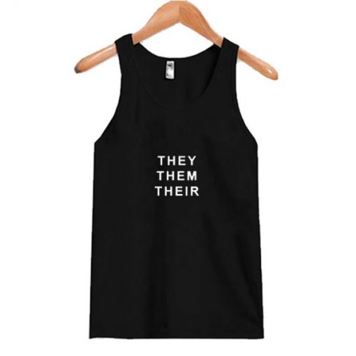 They Them Their Tank Top AI