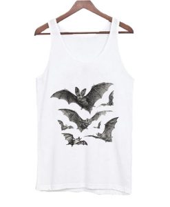 Vintage Bats Tank Top AI