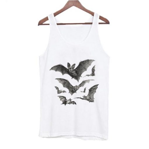 Vintage Bats Tank Top AI