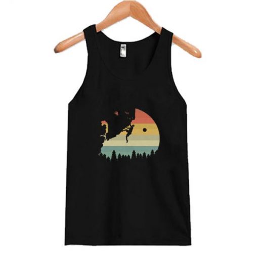 Vintage Mountain Climbing Tank Top AI