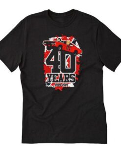 40 Years 1979-2019 The Dukes of Hazzard T-Shirt AI