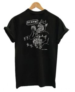 Altamont X Daniel Johnston Death T Shirt AI