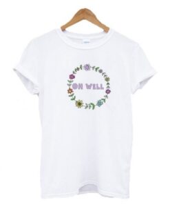 Floral Oh Well T-Shirt AI