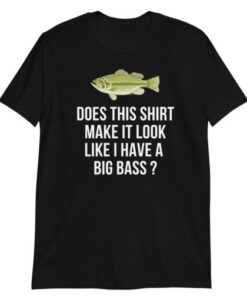 Funny Bass Fishing t shirt AI