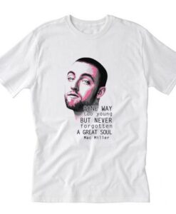 Gone Way to Young Mac Miller T-Shirt AI