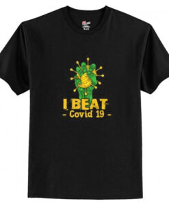 I Beat Covid-19 Survivor T-Shirt AI