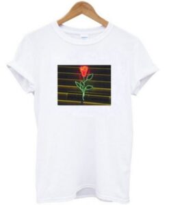 Louis Tomlinson Neon Rose T-Shirt AI