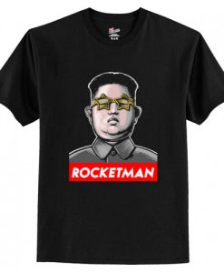 President Kim Jong Un Rocket Man T-Shirt AI