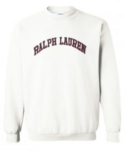 Ralph Lauren White Sweatshirt AI