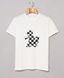 Reptar Rugrats Checkered T-Shirt AI