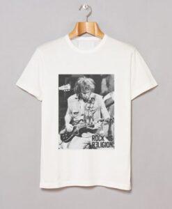 Rock is Religion Neil Young T-Shirt AI