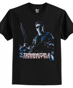 Terminator 2 Judgment Day Arnold Harley T-Shirt AI