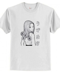 Tomie Junji Ito Uzumaki Manga T-Shirt AI