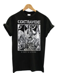 CONTRAVENE A Call To Action t shirt AI