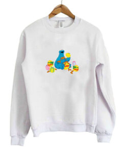 Cookies Sesame Street sweatshirt AI