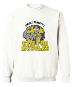 Dwight Schrute’s Gym for Muscles Sweatshirt AI
