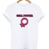 Girl power logo T shirt AI