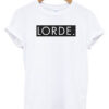 Lorde T Shirt AI