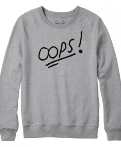 Louis Tomlinson Oops Sweatshirt AI