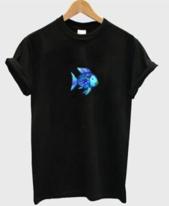 Madelaines rainbow fish t-shirt AI