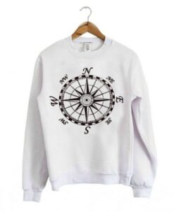 Mariners Compass Sweatshirt AI