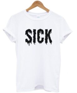 Sick Dripping Font T-Shirt AI