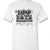 100 Days Smarter Funny 100 Days Of School T-Shirt AI