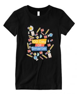 100 day of school 100 day of smarter T-Shirt AI