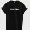 1364 likes T shirt AI