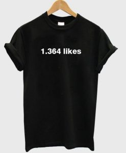 1364 likes T shirt AI