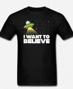 Alien Believe T-Shirt AI